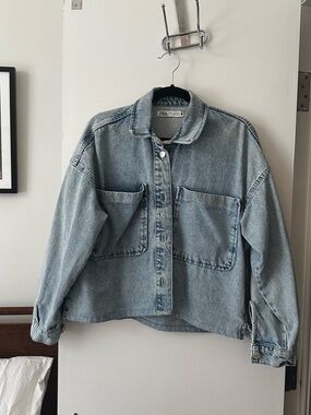 Zara Denim Shacket